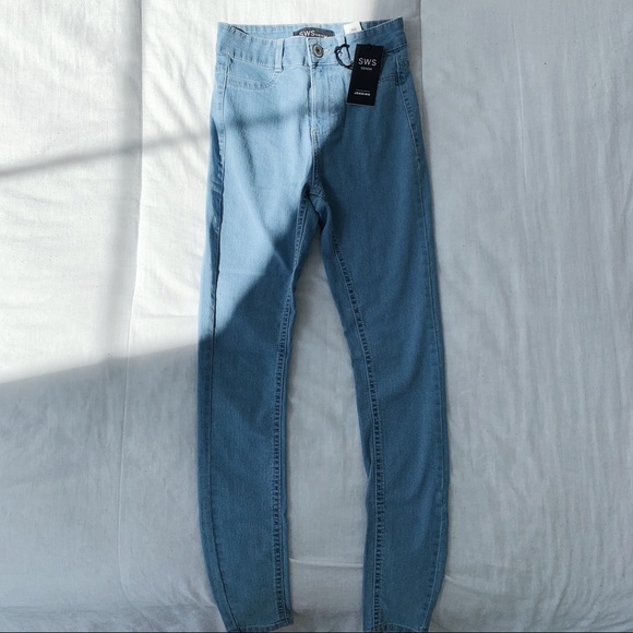 BRAND NEW WITH TAG blue skinny jeans - Picture 1 of 2